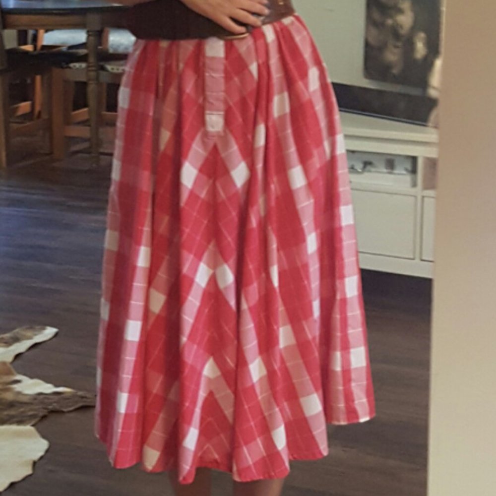 Vintage plaid dress - Picture 3 of 6